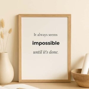 motivational prints, motivational printable wall art, zen aura print